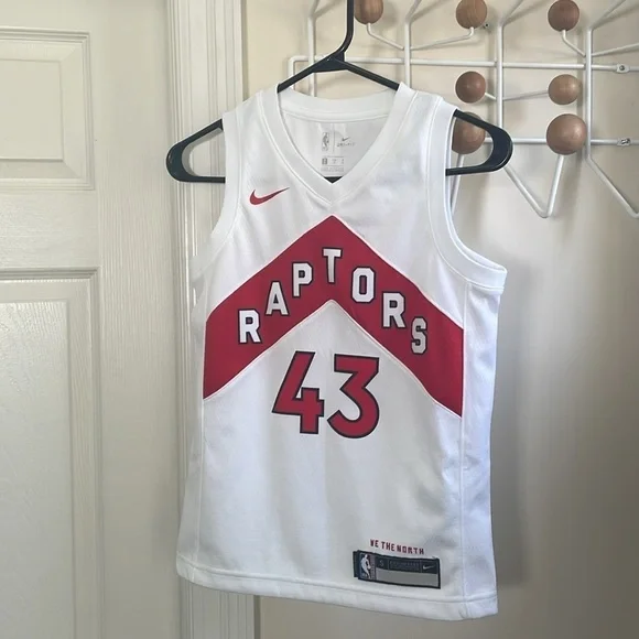 NBA  - Raptops 43 SIAKAM - White/Red - Small - Picture 2 of 10